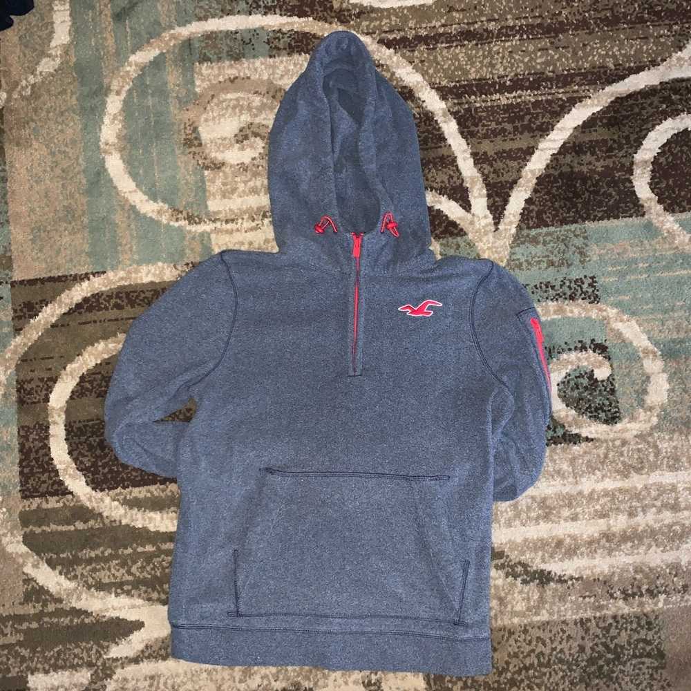 Hollister Pullover 1/4 zip Hoodie